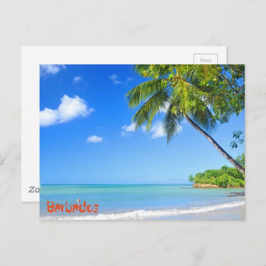 Barbados Postkarte (Vorne/Hinten)