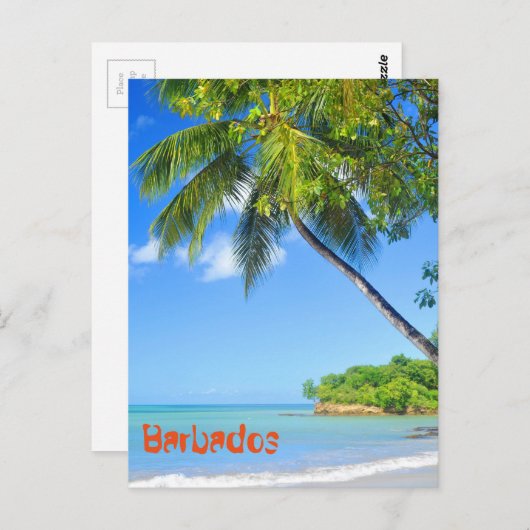 Barbados Postkarte (Vorne/Hinten)