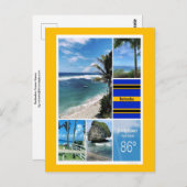 Barbados Postkarte (Vorne/Hinten)