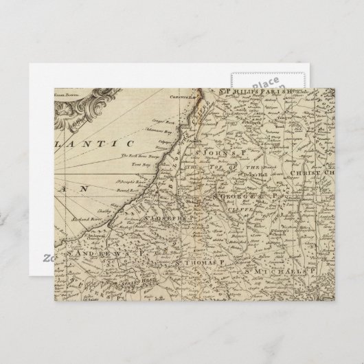 Barbados Postkarte (Vorne/Hinten)