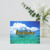 Barbados Postkarte (Stehend Vorderseite)