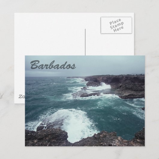 Barbados Postkarte (Vorne/Hinten)