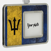 Barbados Rahmen-Ornament Silber (Rechts)