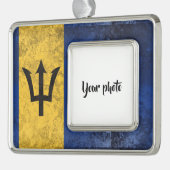 Barbados Rahmen-Ornament Silber (Links)