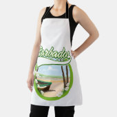 Barbados Reiselogo Schürze (InSitu)