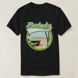 Barbados Reiselogo T-Shirt