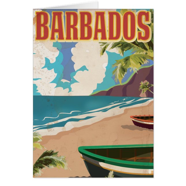 Barbados Reiseplakat (Vorne)