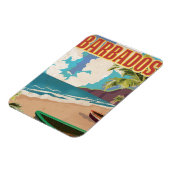 Barbados Reiseplakat Magnet (Linke Seite)