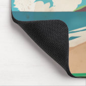 Barbados Reiseplakat Mousepad (Ecke)