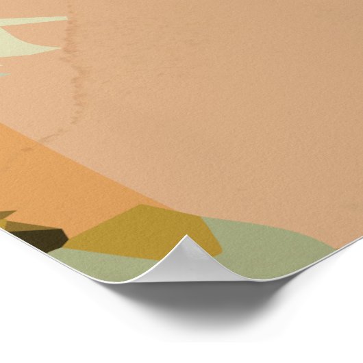 Barbados Reiseplakat Poster (Ecke)