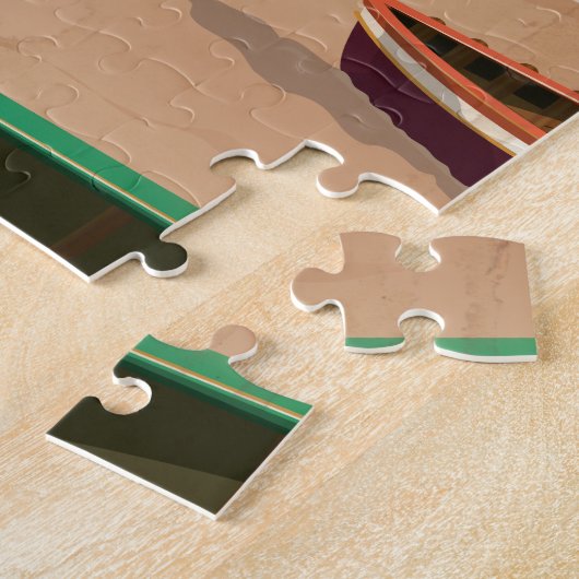 Barbados Reiseplakat Puzzle (Seite)