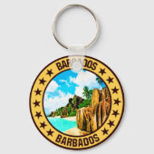 Barbados Schlüsselanhänger (Vorderseite)