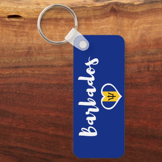 Barbados Schlüsselanhänger (Vorderseite)