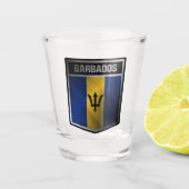 Barbados Schnapsglas (Vorderseite)