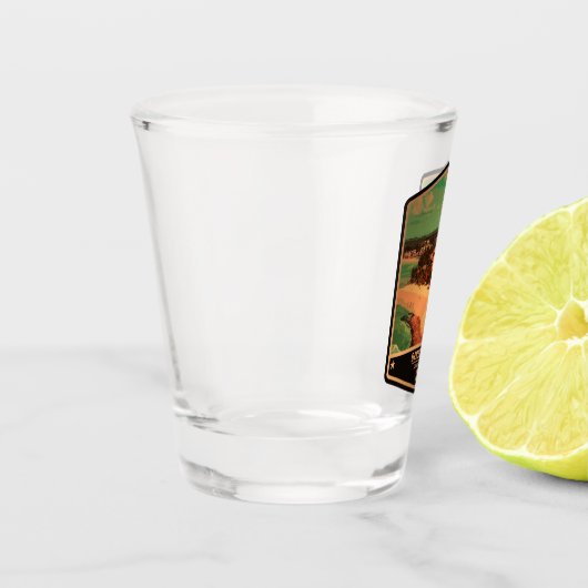 Barbados Schnapsglas (Links)