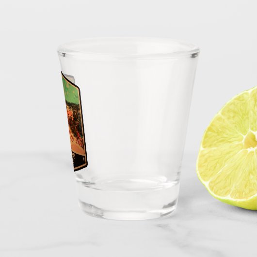 Barbados Schnapsglas (Rechts)