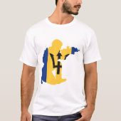 Barbados Siegel T-Shirt (Vorderseite)