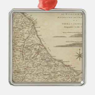 Barbados Silbernes Ornament