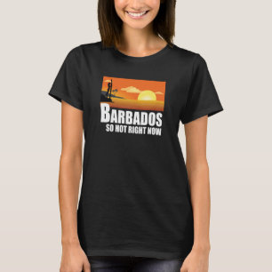 Barbados so heiß jetzt Retro Travel Beach Vacat T-Shirt