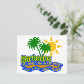 Barbados Staat der Postkarte (Stehend Vorderseite)