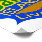Barbados-Staat Poster (Ecke)