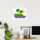 Barbados-Staat Poster (Heimbüro)