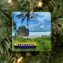 Barbados - Strand von Cattlewash Keramikornament