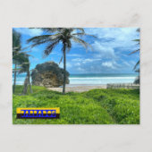Barbados - Strand von Cattlewash Postkarte (Vorderseite)