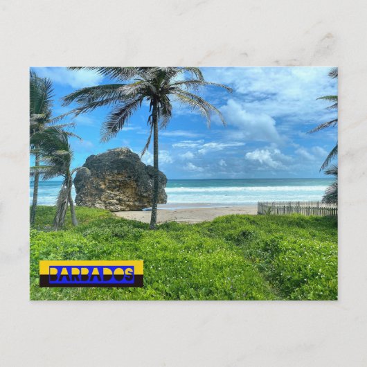 Barbados - Strand von Cattlewash Postkarte (Vorderseite)