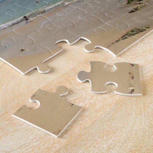 Barbados Sunny Beach Szene. Puzzle (Seite)