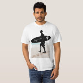 Barbados Surf steht auf T-Shirt (Vorne ganz)