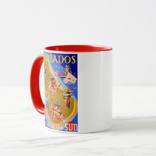 BARBADOS TASSE (Vorderseite Links)