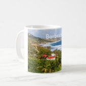 Barbados, Tasse, Ozean, tropisch, Strand, Palme Kaffeetasse (Vorderseite Links)