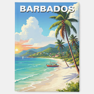 Barbados Travel Magnet