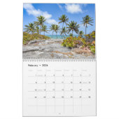 Barbados Tropical Island Wall Calendar Kalender (Feb 2026)