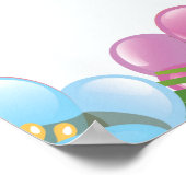 Barbados Tropical Paradise Reiseposter Poster (Ecke)