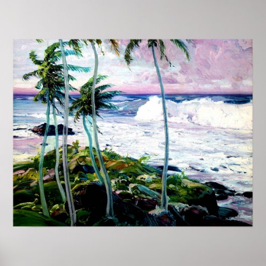 Barbados unter den Handelswinden Poster (Vorne)