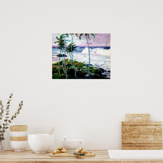 Barbados unter den Handelswinden Poster (Küche)