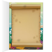 Barbados Unterwasser-Reiseplakat (Innen (Rechts))