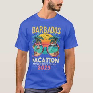 Barbados Urlaub 2025 Tropical Beach Vibes Vacati T-Shirt