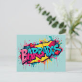 Barbados Urlaub Gruß Postkarte (Stehend Vorderseite)