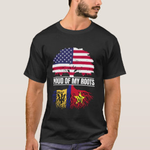 Barbados Vietnam Erbe Stolz auf meine Wurzeln Baja T-Shirt