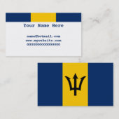 Barbados Visitenkarte (Vorne/Hinten)
