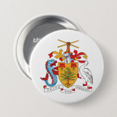 Barbados-Wappen Button (Vorne & Hinten)