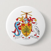 Barbados-Wappen Button (Vorderseite)