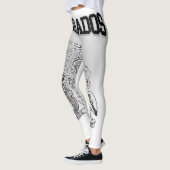 Barbados-Wappen Leggings (Links)