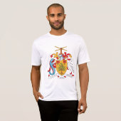 Barbados-Wappen T-Shirt (Vorne ganz)