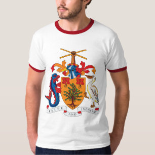 Barbados-Wappen T - Shirt