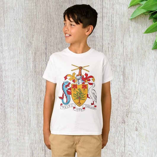Barbados-Wappen T-Shirt