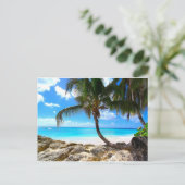 Barbados - Weißer Sandstrand Postkarte (Stehend Vorderseite)